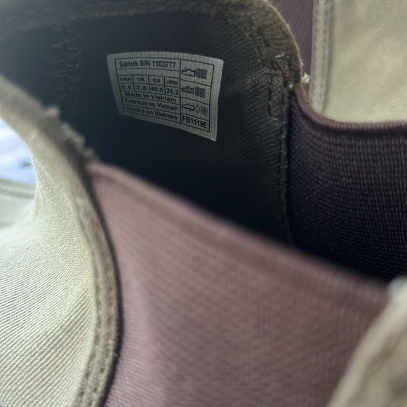 NWT Sanuk Pair O Dice Mid Top Shoes 9.5 - Picture 8 of 8